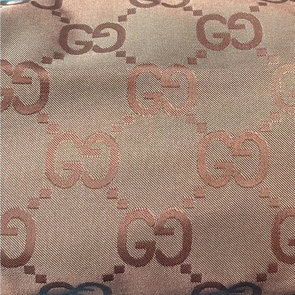 Gucci Logo Nylon and Textile Extra Bag EUC 6”x 4” - Picture 3 of 10